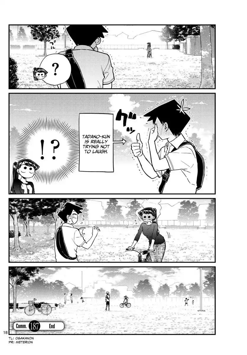 Komi-san wa Komyushou Desu Chapter 187 19